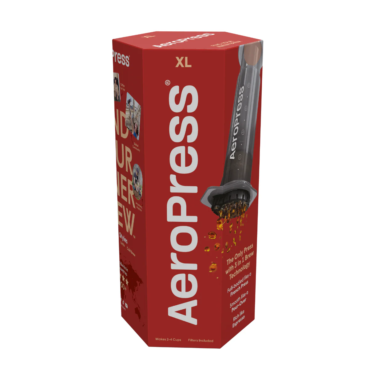 AeroPress XL Coffee Maker - Double Capacity, 3-in-1 Brew - Image 7