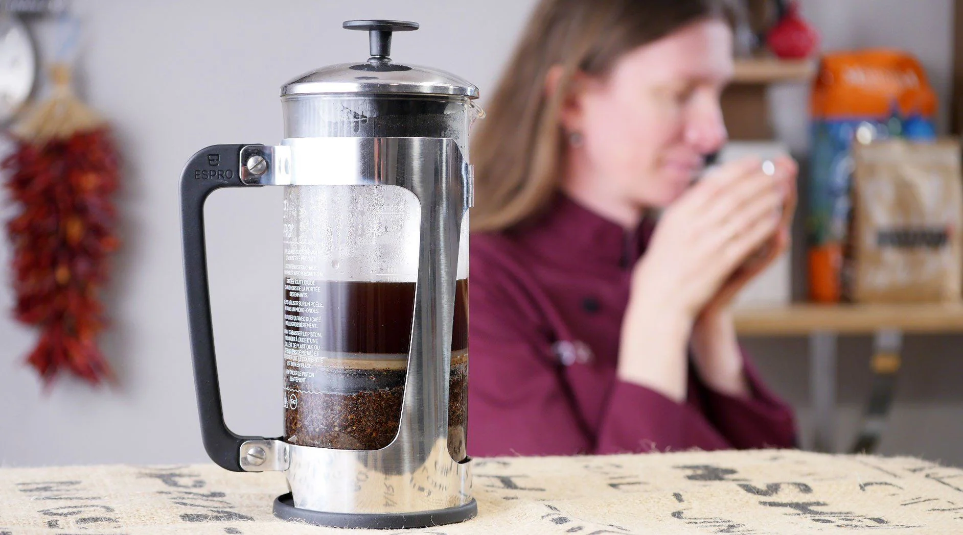 Espro P5 - Durable Schott-Duran Glass, Coffee Micro Filter, 32 oz.  (EXCLUSIVE: Free Coffee Stir Paddle) - Image 3