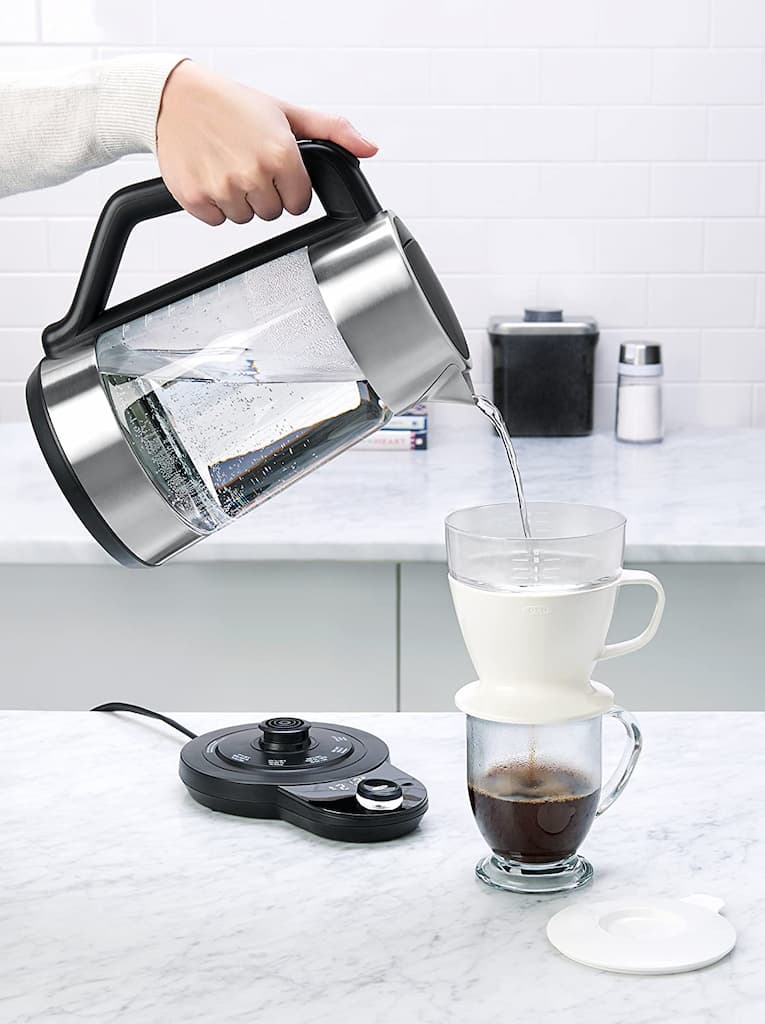 OXO Brew Adjustable Temperature Kettle, Electric, Clear, 1.75 L - Image 4