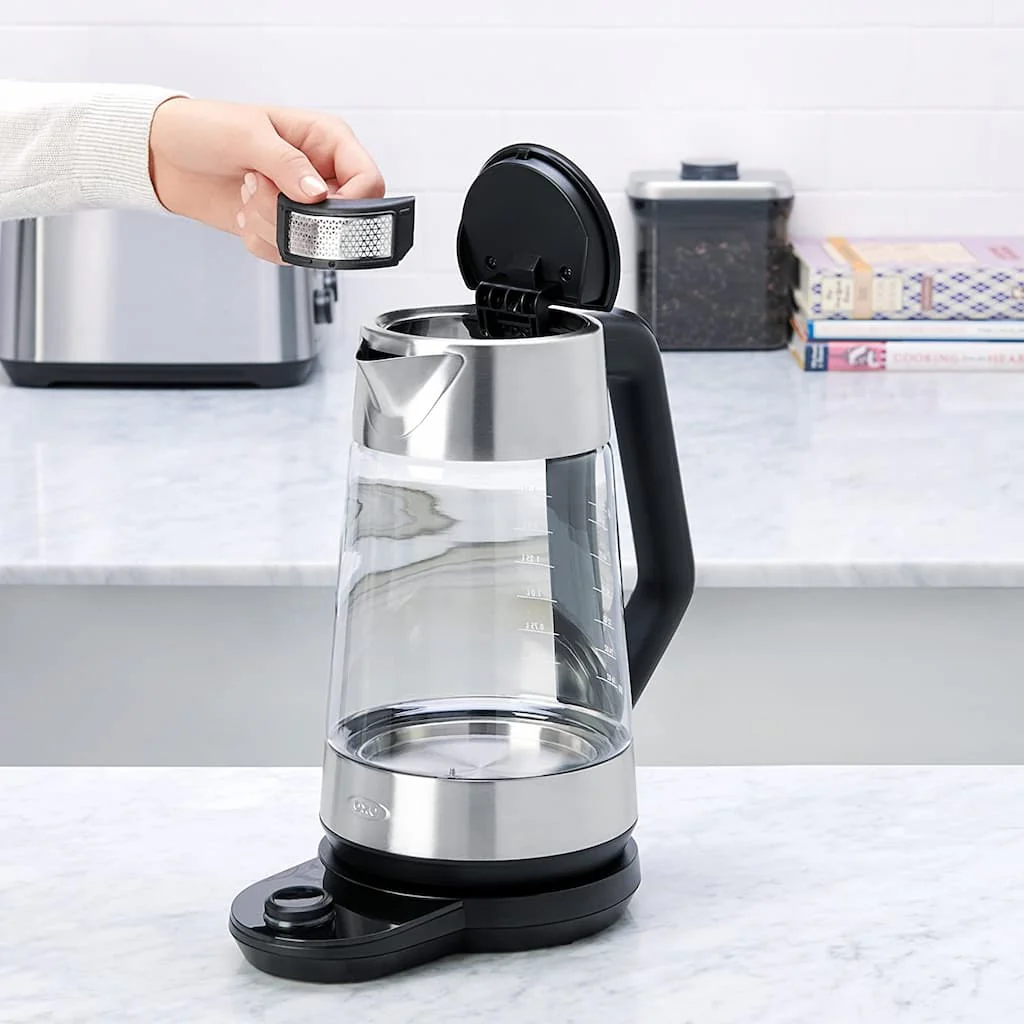 OXO Brew Adjustable Temperature Kettle, Electric, Clear, 1.75 L - Image 6
