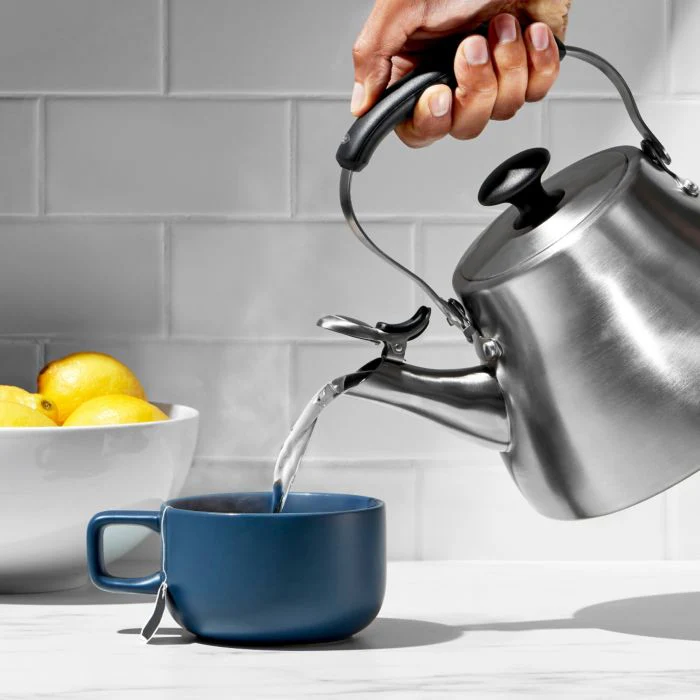 OXO BREW Classic Water Kettle, 1.6 L, Brushed Steel - Image 5