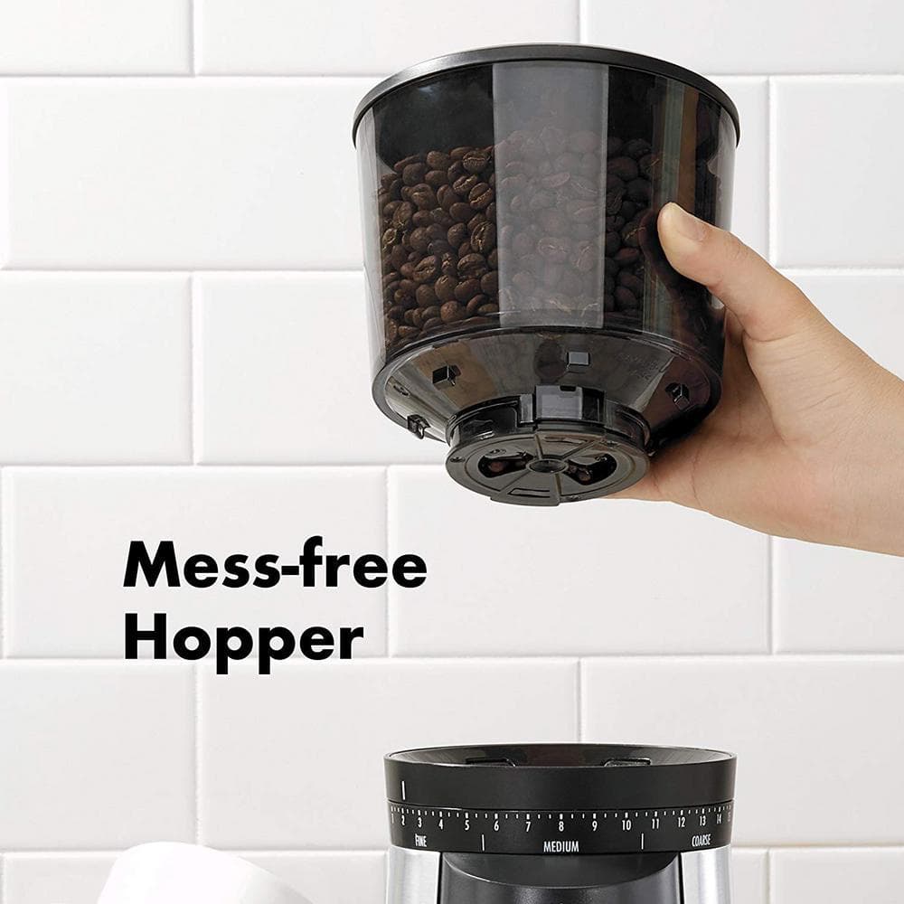 OXO Coffee Grinder, Conical Burr, 15 Precise Settings from Fine to Coarse - Image 6