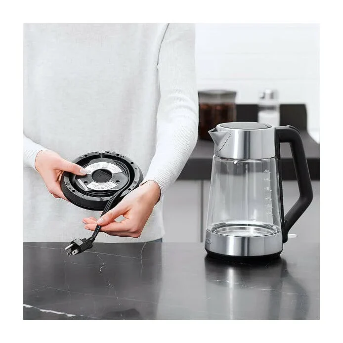OXO Brew Cordless Glass Electric Kettle – 1.75L, BPA-Free, Auto Shut-Off - Image 4