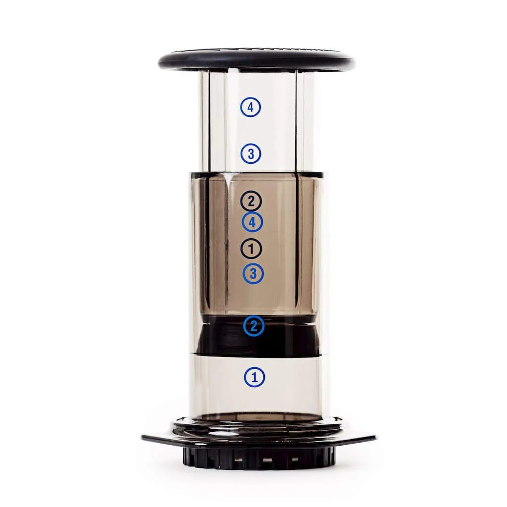Able Brewing Travel Cap and Plunger Grip for Aeropress Coffee Maker - Image 3